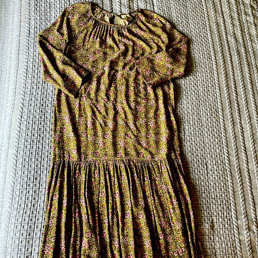 H&M floral maxi dress